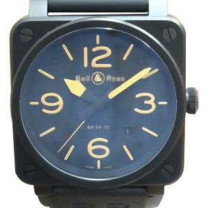 ベル＆ロス BR03-92 ヘリテージ ブラック マット 腕時計 買取相場例です
