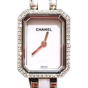 シャネル H2132 プルミエール セラミック ダイヤ 腕時計 買取相場例です