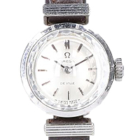 オメガ デヴィル カットガラス シルバー レディース 手巻き腕時計 買取相場例です