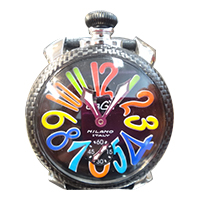 ガガミラノ マニュアーレ48mm スモールセコンド 自動巻き時計 買取相場例です