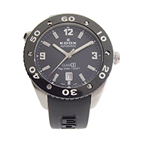 エドックス 80061-3N-NINクラスワン デイト ラバーベルト 自動巻き 腕時計 買取相場例です