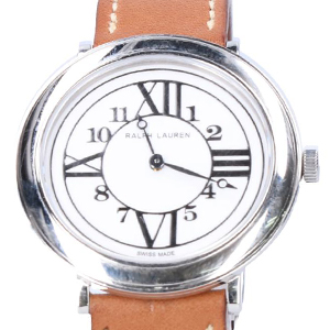 ラルフローレン RLR0180700 RL888 32mm ラウンド型ケース クオーツ 腕時計 買取相場例です