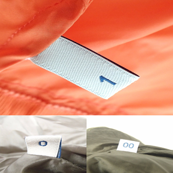 ■モンクレールのダウンジャケットのサイズ表記は日本と異なる