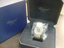 銀座でショパールのハッピーダイヤモンド　メンズ　腕時計買取ました☆銀座本店☆状態は使用感の少ないお品物になります。