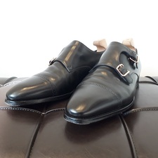 ジョンロブのフィリップ2ダブルバックルシューズ買取。革靴買取ならへ状態は通常使用感のある中古品