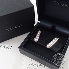 タサキ E-3842-18K balance plus Earrings  K18YG/アコヤパール バランスピアス 買取実績です。