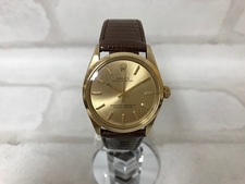 浜松鴨江店にて、ROLEX(ロレックス)のオイスターパーペチュアル　Ref.1002　YG14K　1960年代のお時計を買取致しました。状態は通常使用感があるお品物です。