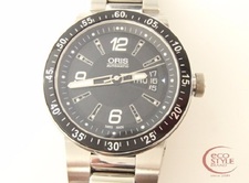 オリスのウィリアムズF1チームモデル時計買取。時計買取ならへ状態は通常使用感のある中古品