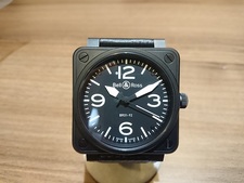 新宿南口店で、ベル＆ロスの自動巻き時計のBR01-92を買取りました。状態は通常使用感があるお品物です。