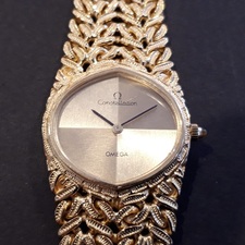 オメガのK18コンステレーション手巻き時計買取。東京都港区のブランド時計買取店「広尾店」状態は通常使用感のある中古品
