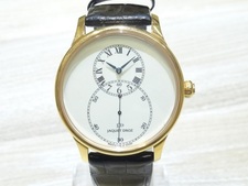 銀座本店でジャケドロ―のグラン セコンド 750YG 腕時計を買取致しました。状態は通常使用感があるお品物です。