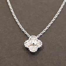 ヴァンクリーフ&アーペルのスウィートアルハンブラダイヤモンドネックレス買取。東京都港区のブランドジュエリー買取店「広尾店」状態は通常使用感のある中古品
