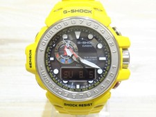 G-SHOCK GWN-1000-９AJF　ガルフマスター　ソーラー時計 買取実績です。