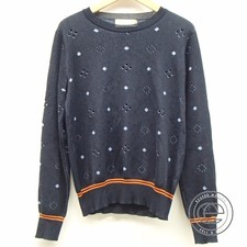 磐田店で、メゾンキツネの16年春夏ドットパンチングのニットセーターを買取りしました。状態は通常使用感があるお品物です。