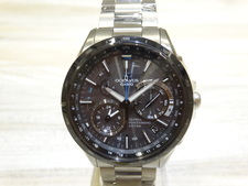 カシオのオシアナス フルメタルGPSハイブリッド電波ソーラー 腕時計を時計買取の銀座本店で買取致しました。状態は未使用品です。