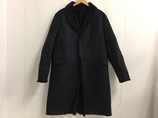 鴨江店にて、ユナイテッドアローズの17秋冬 黒 リラックスフェイクムートンコートを買取しました。状態は通常使用感のあるお品物です。