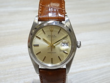磐田店でロレックスのオイスターパーペチュアル デイト  Ref.6694 自動巻き腕時計をお買取り致しました。状態は通常使用感があるお品物です。