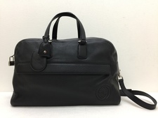 鴨江店にて、グッチの黒 322055 キャリーオンダッフル ボストンバッグを買取しました。状態は通常使用感のあるお品物です。