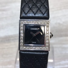 シャネル（CHANEL）の マトラッセ　ダイヤベゼル腕時計をお買取させていただきました。シャネル時計買取もにお任せください！状態は通常使用感のあるお品物です。