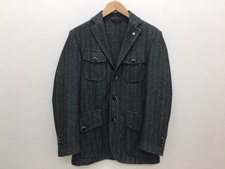 浜松鴨江店にて、エルビーエム1911のツイードテーラードジャケットを買取致しました。状態は通常使用感があるお品物です。