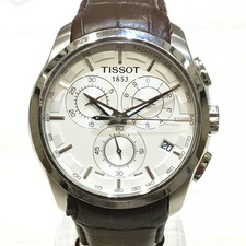 ティソのT035617 クチュリエ クロノグラフ時計（通常使用感）を銀座本店にて買取しました。状態は通常使用感のあるお品物です。