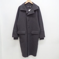 ヨウジヤマモト（Yohji Yamamoto）の ウール100％ シングル ロングコートをお買取しました。状態は新品同様品です。