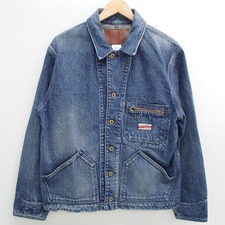 CALEEキャリーの18年製 Used 191B type denim jacket USED加工 デニム ジャケットをブランド洋服買取の渋谷店で買取致しました。状態は通常使用感があるお品物です。
