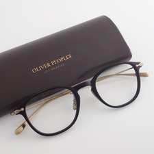 オリバーピープルズのStiles コンビメガネフレーム眼鏡を買取致しました。渋谷店です。状態は通常使用感のあるお品物です。
