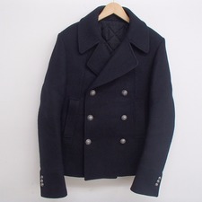 バルマンの国内正規 W5HT870D158 中綿入り ウール メルトン P コートをブランド洋服買取の浜松鴨江店で買取致しました。状態は未使用品です。