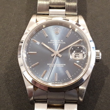 ロレックスのオイスターパーペチュアルデイト Ref.15200 SS  自動巻き時計を買取ました。東京都港区のブランド時計買取リサイクルショップ「広尾店」状態は若干の使用感がある中古品です。