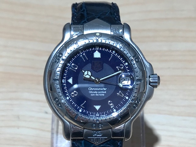 タグ・ホイヤーのWH5113-K1 6000シリーズ　クロノメーター　デイト 自動巻き時計の買取実績です。