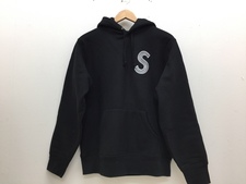 シュプリーム 18年秋冬 黒 S Logo Hooded Sweatshirt 刺繍パーカー 買取実績です。