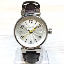 ルイヴィトンのQ1313 タンブール クオーツ 替えベルト付き 腕時計をブランド時計買取の銀座本店で買取致しました。状態は傷などなく非常に良い状態のお品物です。