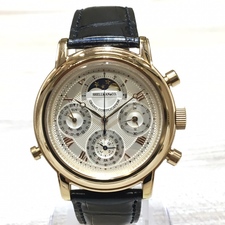 シェルマンのグランドコンプリケーション プレミアム クオーツ腕時計をブランド時計買取の銀座本店で買取致しました。状態は通常使用感があるお品物です。