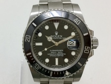 浜松鴨江店にて、ロレックスの黒 サブマリーナーデイト Ref.116610LN ランダム品番 SS 黒文字盤 自動巻き時計をお買取致しました！状態は綺麗な状態の中古美品です。