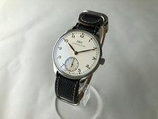 宅配買取センターで、IWCのIW545408 Cal.98295のポルトギーゼ・ハンドワインドの手巻き時計を買取ました。状態は傷などなく非常に良い状態のお品物です。