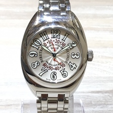 フランクミュラーのトランスアメリカ 2000SR 自動巻き腕時計を銀座本店で買取致しました。状態は通常使用感があるお品物です。