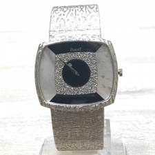 ピアジェの750WG ダイヤフェイスの金無垢 腕時計をブランド買取の銀座本店で買取致しました。状態は数回使用程度の新品同様品です。