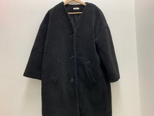 浜松鴨江店で、RHCロンハーマンの黒のロングボアコートを買取りました。状態は通常使用感のお品物です。