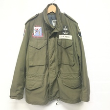 バズリクソンズのBR11702 M-65 ワッペン付きフィールドジャケットを銀座本店で買取致しました。状態は通常使用感があるお品物です。