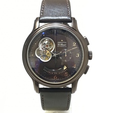 ゼニスのエル・プリメロ グランドクロノマスターXXTオープン・ネオヴィンテージ 自動巻き腕時計を銀座本店で買取いたしました。状態は通常使用感があるお品物です。