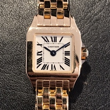 カルティエのW25077X9 750 サントスドゥモワゼルミニ 腕時計をお買取しました。広尾店です。状態は若干の使用感がある中古品です。