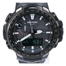 カシオのPRW-6100YT-1JF プロトレック トリプルセンサー 腕時計を買取しました。新宿三丁目店です。状態は綺麗な状態の中古美品です。