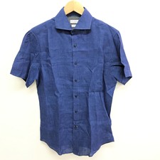 宅配買取センターにてブルネロクチネリのリネンを使用した半袖シャツを買取致しました。状態は若干の使用感がある中古品です。