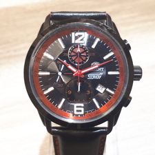 オリエント×STI 2011 LIMITED EDTION コラボ クォーツ時計を買取させていただきました。銀座本店状態は通常使用感のある中古品