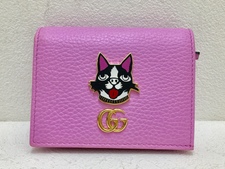 浜松鴨江店にて、グッチの499325 GGマーモント ボスコドッグの二つ折り財布を買取しました。状態は綺麗な状態の中古美品です。