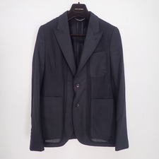 ルイヴィトンのHBJ02EUZZ ウール×モヘア 2B ピークドラペルシングルテーラードジャケットを広尾店で買取いたしました。状態は未使用品です。