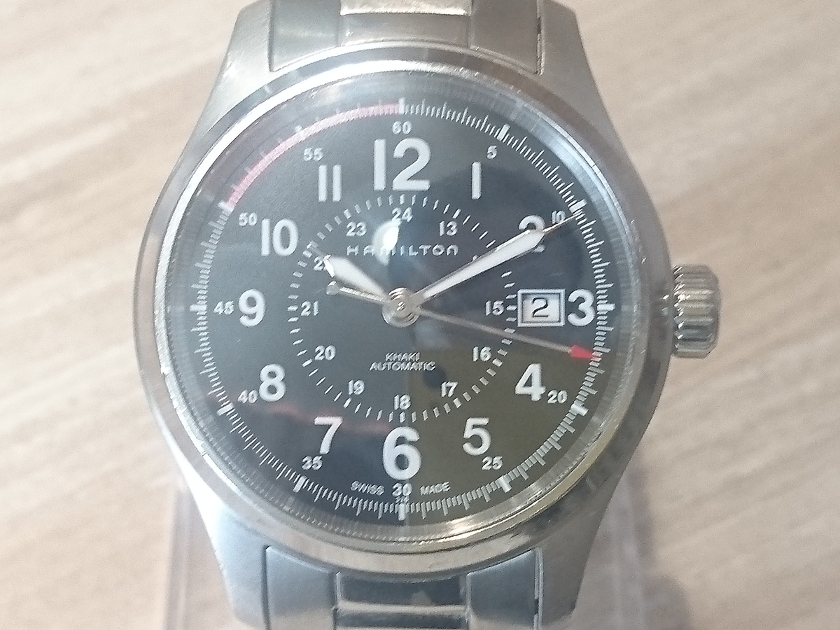 ハミルトンのH70595133 カーキフィールド オート 自動巻き 腕時計の買取実績です。