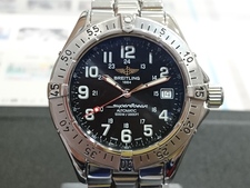 新宿店で、ブライトリングのA17340 スーパーオーシャン デイト 自動巻き腕時計を買取しました。状態は若干の使用感がある中古品です。