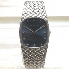オーデマピゲのB8198 750WG 12P/二針 ダイヤモンドインデックス 金無垢の手巻き腕時計を銀座本店で買取いたしました。状態は綺麗な状態の中古美品です。
